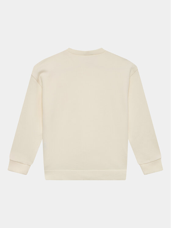 United Colors Of Benetton United Colors Of Benetton Felpa 3J68C10E1 Écru Relaxed Fit