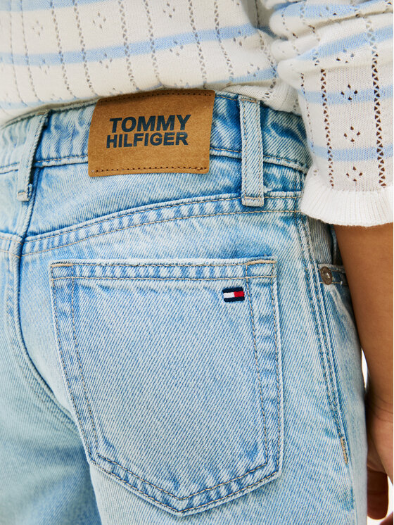 Tommy Hilfiger Tommy Hilfiger Jeansy KG0KG09115 Modrá Flared Leg