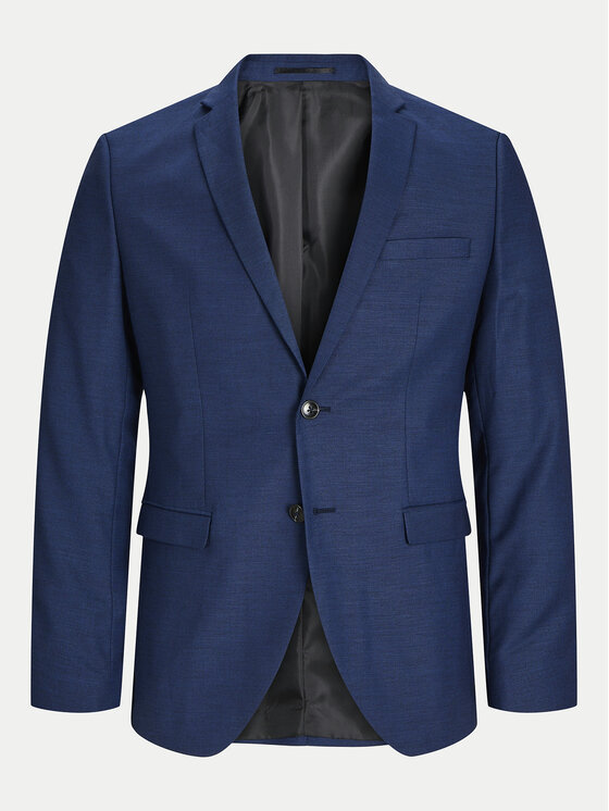 Jack & Jones Jack & Jones Marynarka Solaris 12141107 Niebieski Slim Fit