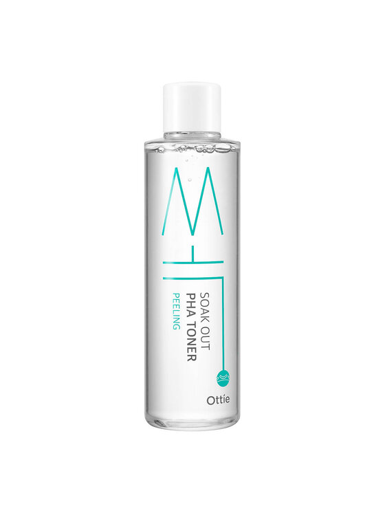 Ottie Ottie Toner do twarzy SOAK OUT PHA, 210 ml Tonik