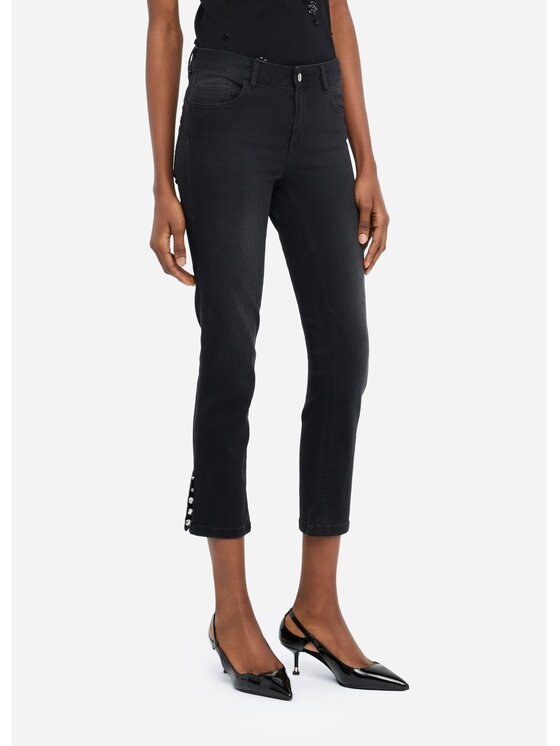 Liu Jo Liu Jo Jeans UF5178D487487375 Nero Slim Fit