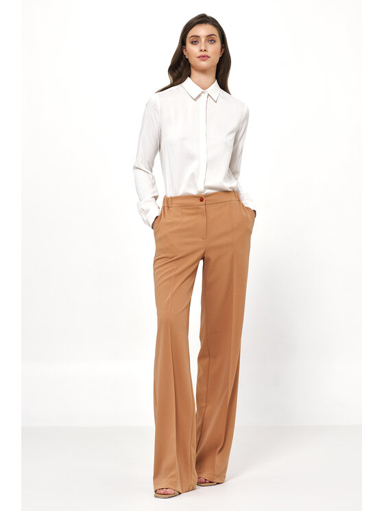 NIFE NIFE Halenka B172 Écru Regular Fit