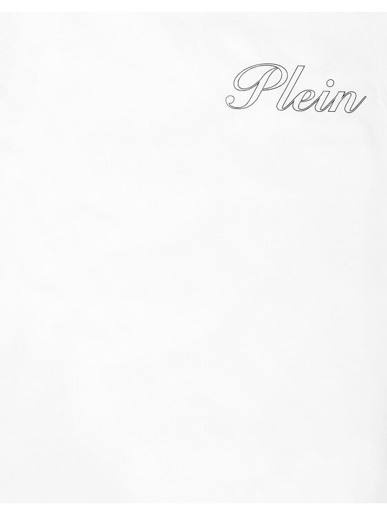 PHILIPP PLEIN PHILIPP PLEIN T-Shirt 28159 Bílá Regular Fit