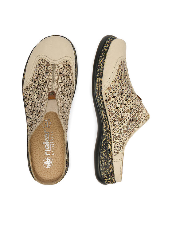 Rieker Rieker Pantoletten CEO-46376-60 Beige