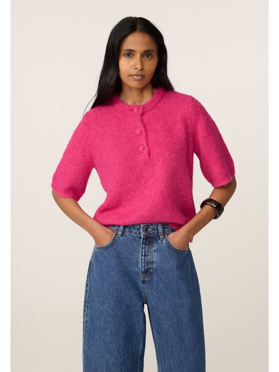 Fabienne Chapot Fabienne Chapot Sweter 6745-1854-174 Różowy Regular Fit