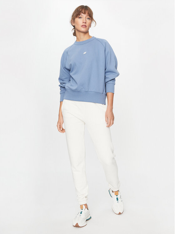 New Balance New Balance Μπλούζα Athletics Remastered French Terry Crewneck WT31500 Μπεζ Regular Fit