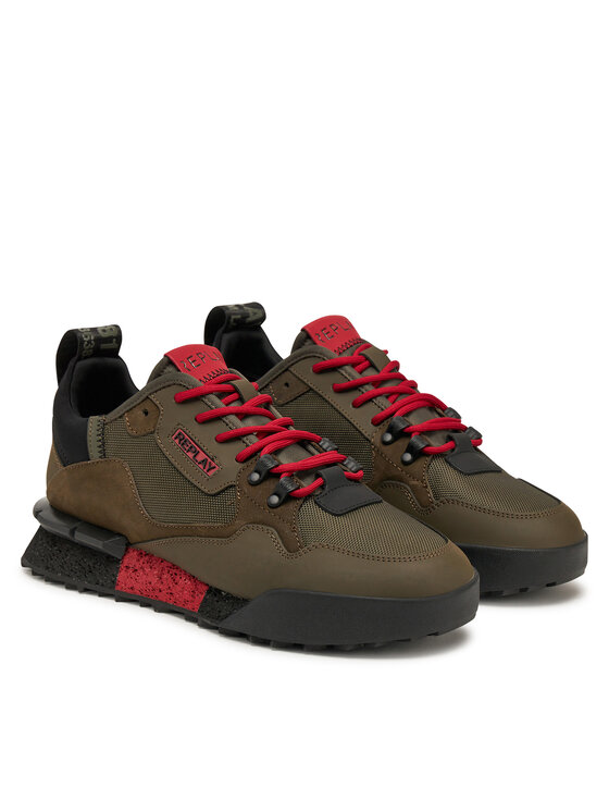 REPLAY REPLAY Sneakersy GMS1P .000.C0057L Zielony