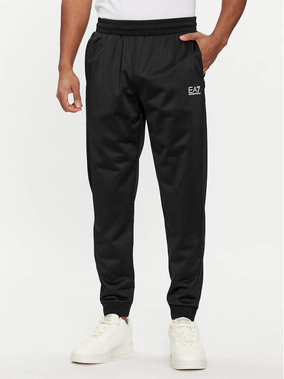 Ea7 Emporio Armani Jogginganzug 3dpv76 Pjhez 1200 Schwarz Regular Fit