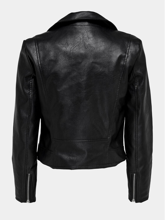 ONLY ONLY Giacca in similpelle Vera 15232135 Nero Regular Fit