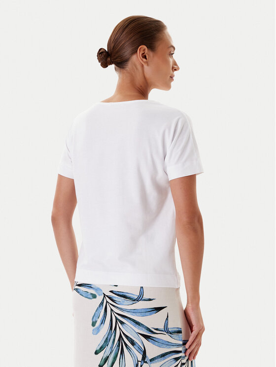 Tatuum Tatuum T-krekls Lali 5 T2509.112 Balts Relaxed Fit