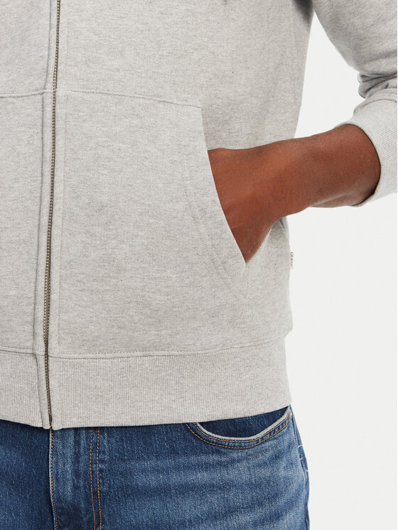 Guess Jeans Guess Jeans Μπλούζα M4YQ28 K9V31 Γκρι Regular Fit