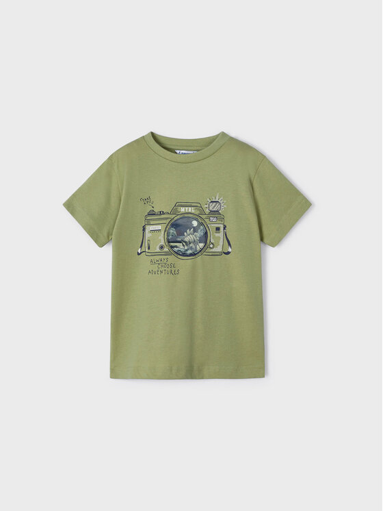 Mayoral Mayoral T-särk 3003 Roheline Regular Fit