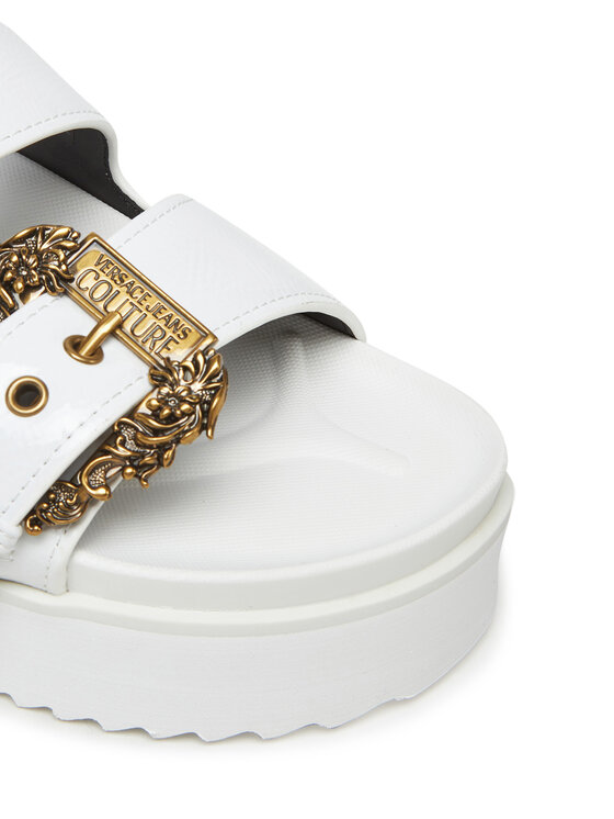 Versace Jeans Couture Versace Jeans Couture Şlapi 78VA3SM1 Alb