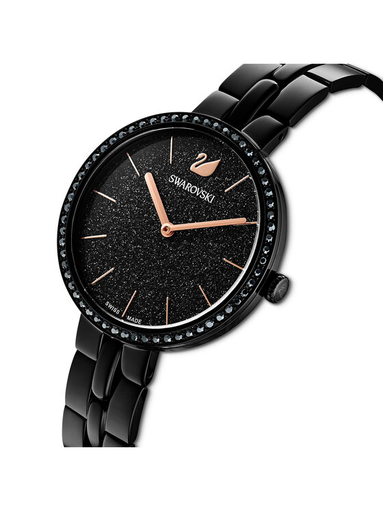 Swarovski Swarovski Zegarek Cosmopolitan 5547646 Czarny