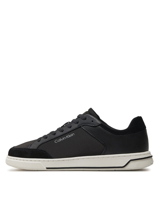 Calvin Klein Calvin Klein Sneakersy Low Top Lace Up Mix HM0HM01395 Čierna