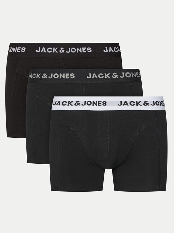 Jack & Jones Jack & Jones Σετ μποξεράκια Solid 12254363 Μαύρο