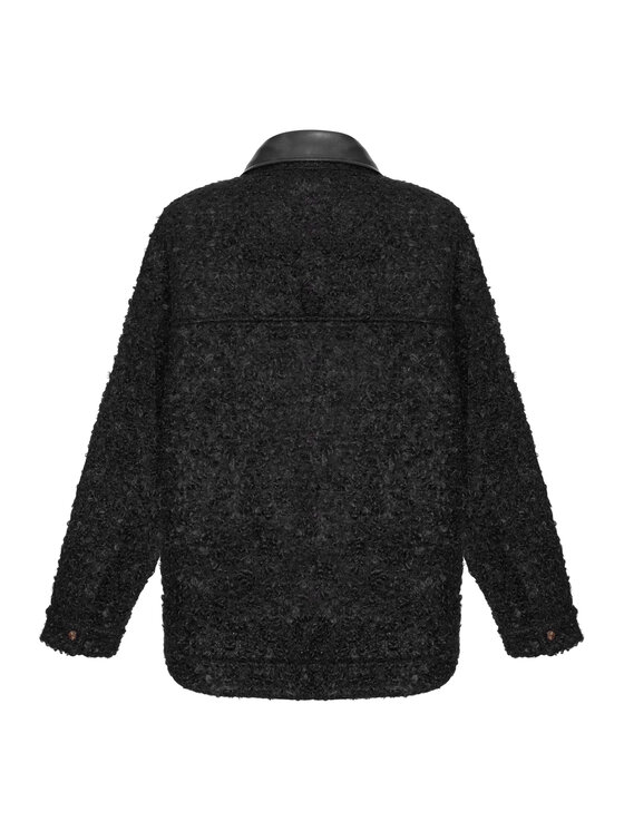 Magda Matyja Magda Matyja Kurtka damska OKLAHOMA JACKET Czarny Regular Fit