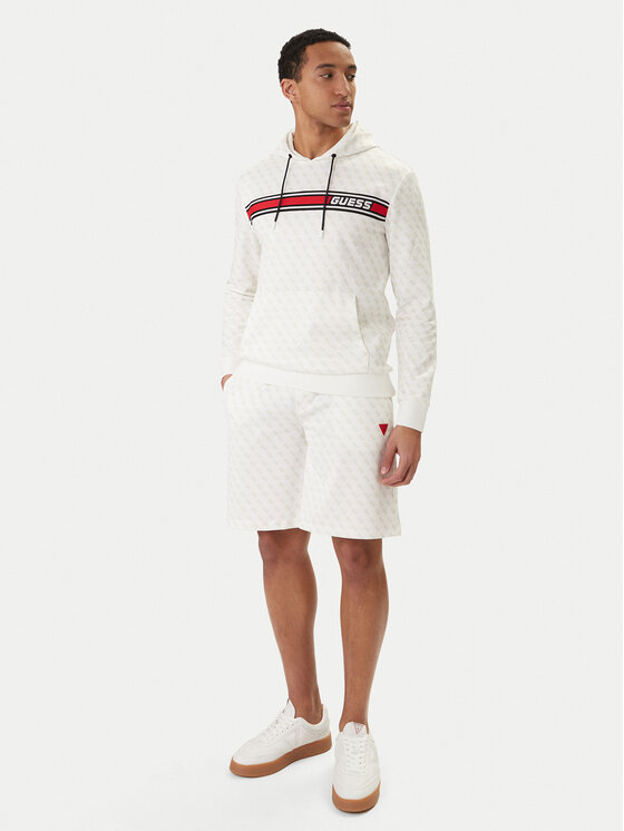 Guess Guess Μπλούζα Z4BQ30 K7122 Εκρού Regular Fit