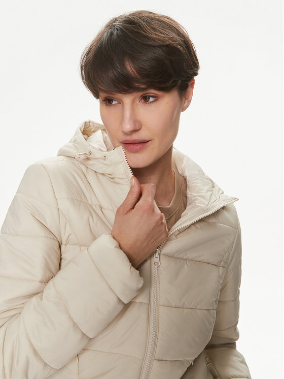 JDY JDY Prijelazna jakna Zulu Spring 15311855 Bež Regular Fit