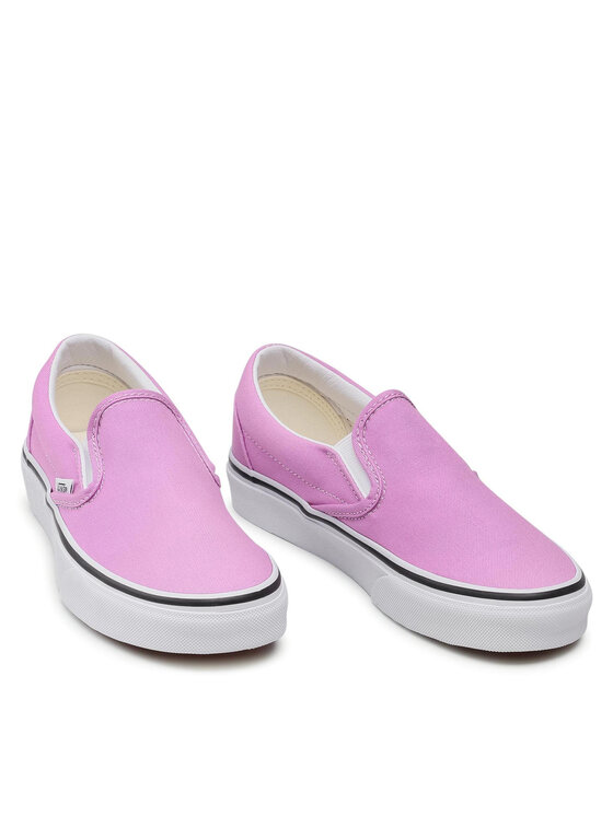 Vans lilac clearance slip on