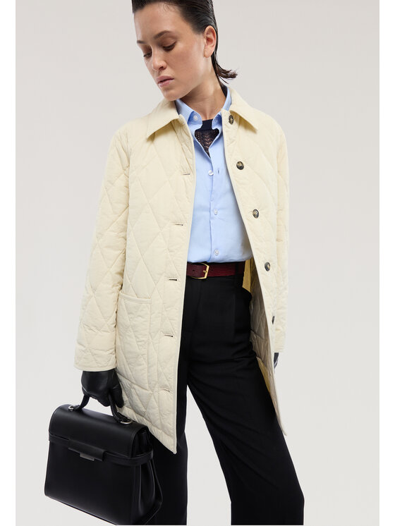 Trussardi Trussardi Giubbotto piumino F348A000454N002 Beige Regular Fit