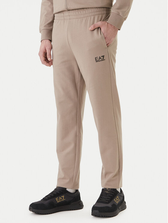 EA7 Emporio Armani EA7 Emporio Armani Spodnji del trenirke 8NPP65 PJVRZ U6167 Bež Regular Fit