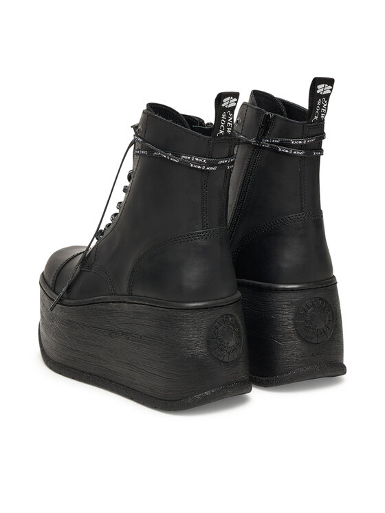 NEW ROCK NEW ROCK Botine M-WALL083CCT-C2 Negru
