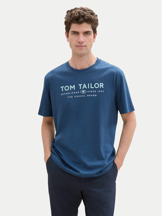 Tom Tailor Tom Tailor Marškinėliai 1043276 Mėlyna Regular Fit