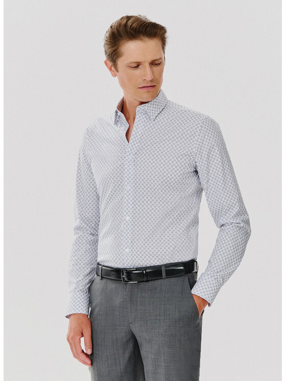 Pako Lorente Pako Lorente Koszula P24WN-1X-001 Niebieski Slim Fit