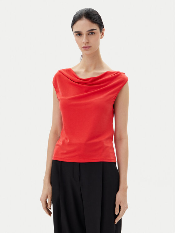 JDY JDY Blúz Ester 15351679 Piros Regular Fit