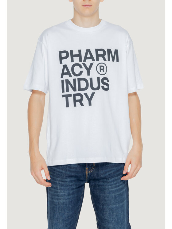Pharmacy Industry Pharmacy Industry T-shirt PHABM00003 Bianco Shirt Fit