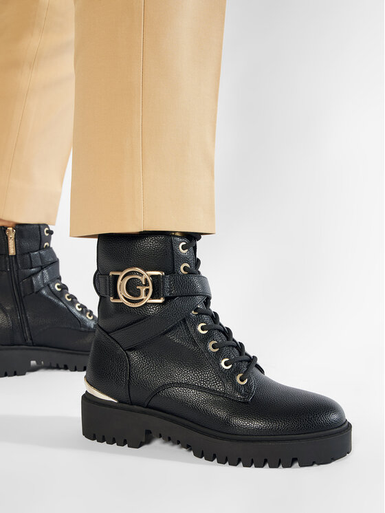 Guess Guess Туристически oбувки Odanna FL7ODN ELE10 Черен