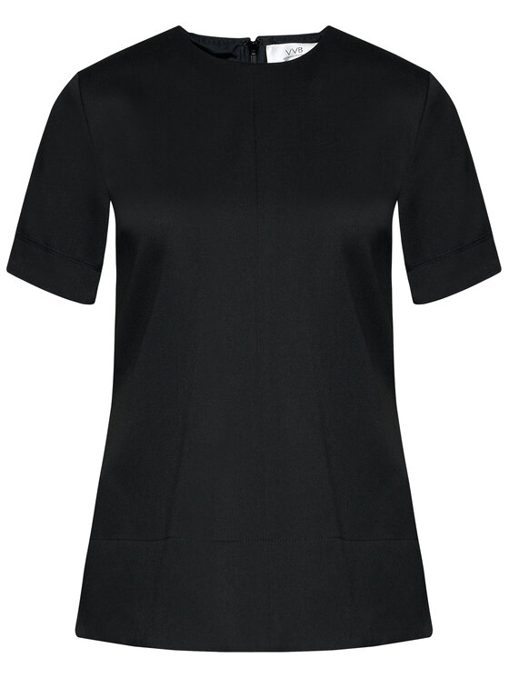 Victoria Victoria Beckham Victoria Victoria Beckham Blusa Lightweight Strech 2121WTP002312A Nero Regular Fit