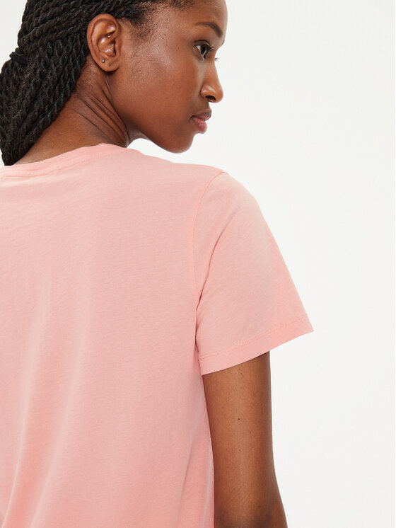 Gant Gant T-Shirt Logo 4200849 Koralowy Regular Fit