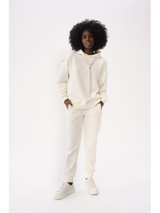 blue shadow blue shadow Spodnie damskie Dasi BS Écru Standard Fit