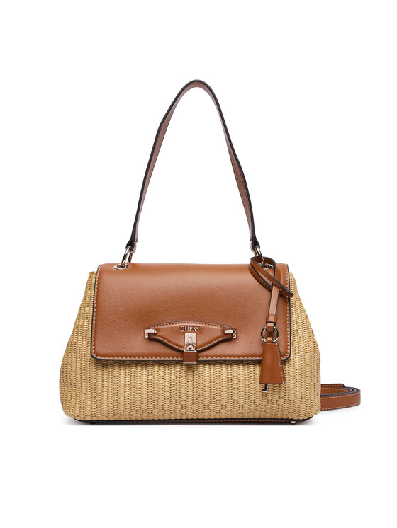 Guess Guess Geantă Maggie Straw HWWG97 53190 Bej