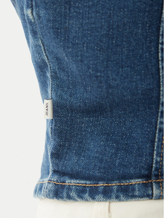 Guess Jeans Guess Jeans Geacă de blugi W6RN84 D7251 Albastru Classic Fit