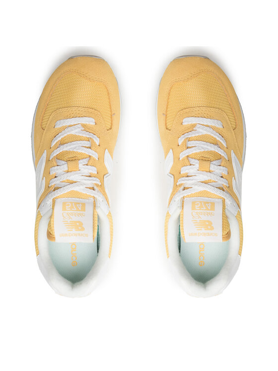 New Balance New Balance Sneakersy WL574FV2 Żółty