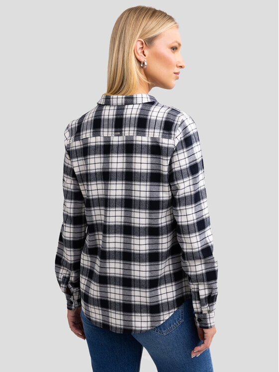 BIG STAR BIG STAR Koszula PETRINI_906_140 Czarny Classic Fit