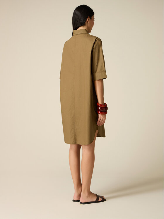 Oltre Oltre Vestito da giorno 7700E000342N035 Verde Baggy Fit