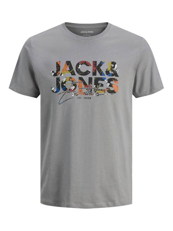 Jack&Jones Jack&Jones Set od 4 para majica Geplas 12288304 Šarena Regular Fit