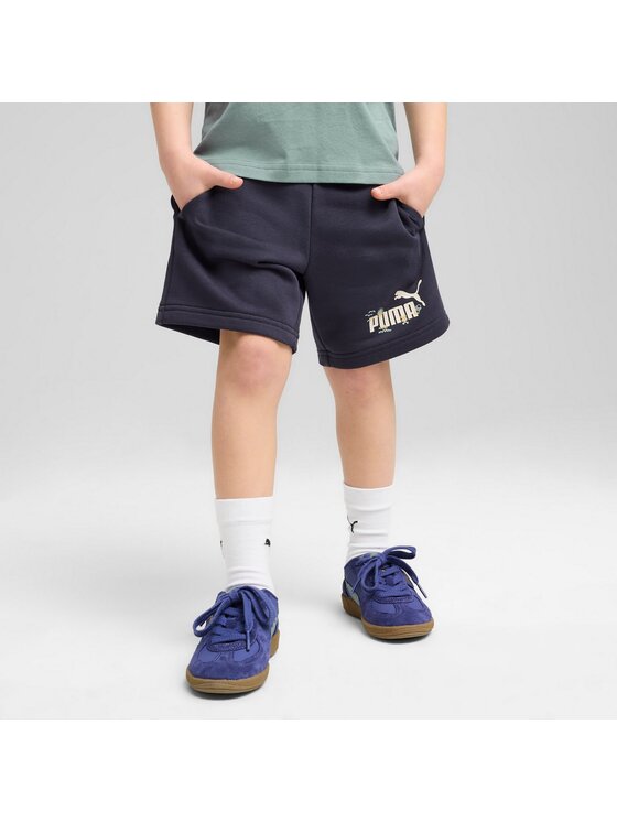 Puma Puma Szorty sportowe 685143 Niebieski Regular Fit