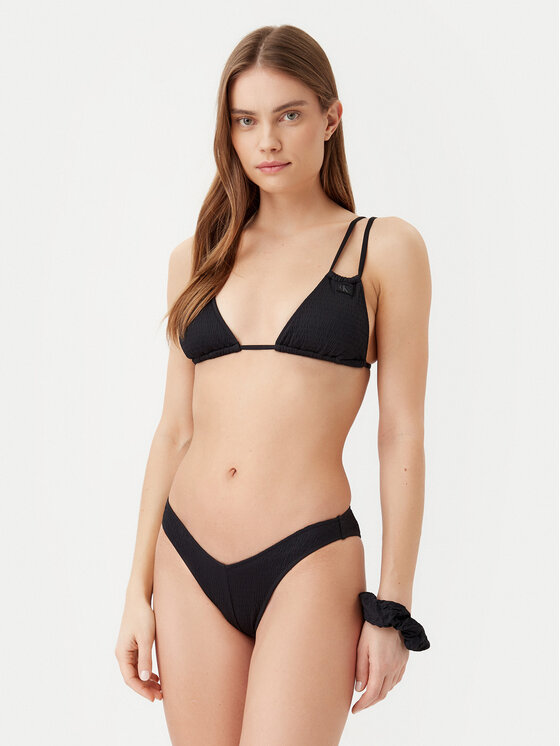 Calvin Klein Swimwear Calvin Klein Swimwear Bikini pezzo sotto KW0KW02729 Nero