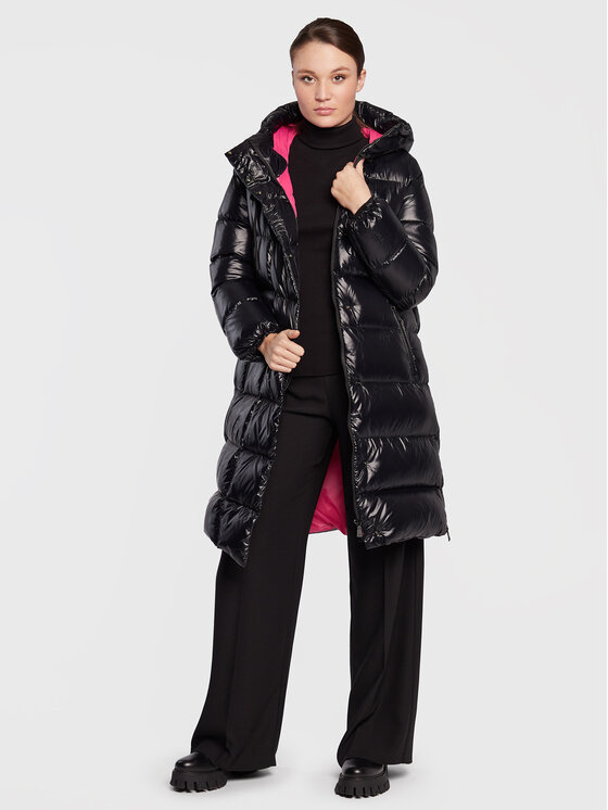 Add Add Μπουφάν πουπουλένιο 6AW775 Μαύρο Regular Fit