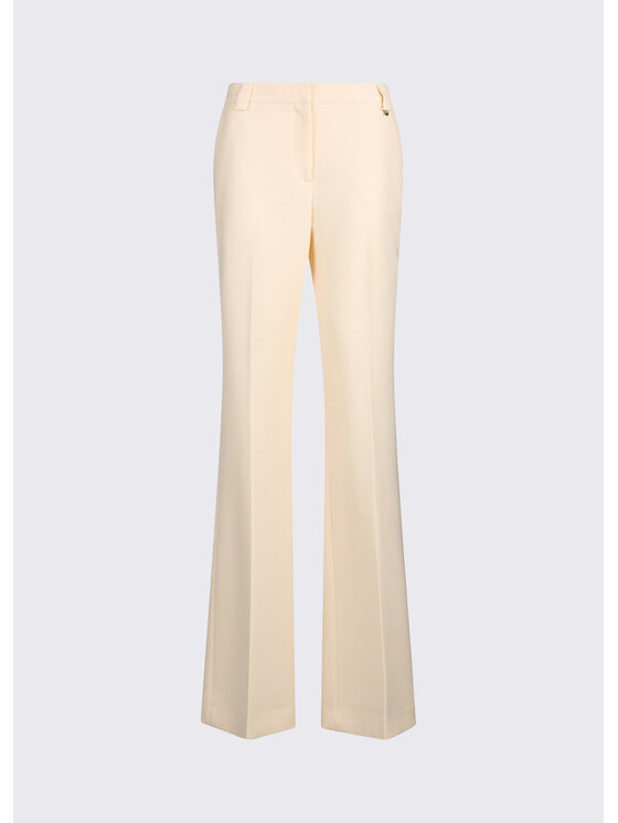 Liu Jo Liu Jo Pantaloni di tessuto CA6369T2957P9644 Bianco Regular Fit