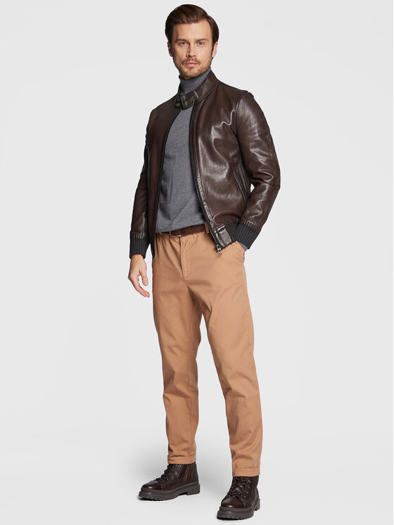 Pantaloni di tessuto Kane-Ds 50478577 Beige Slim