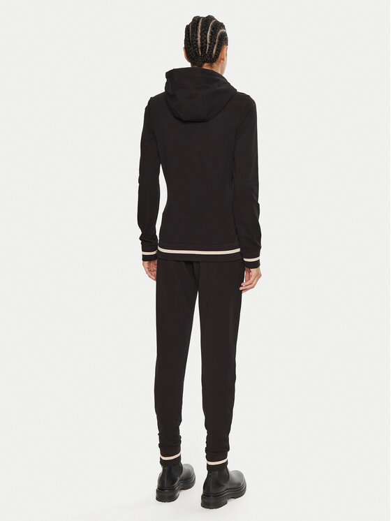 EA7 Emporio Armani EA7 Emporio Armani Sportinis kostiumas 8NTV56 TJTXZ 0210 Juoda Regular Fit
