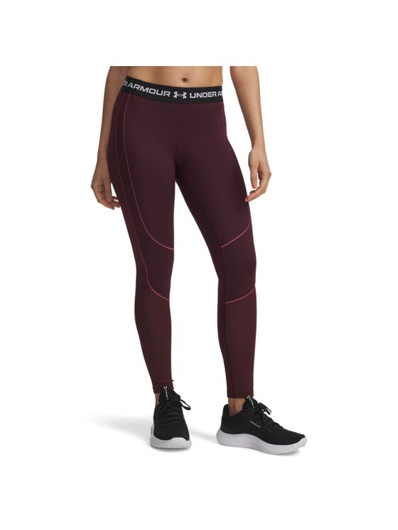 Under Armour Under Armour Legginsy 6003997 Czerwony ciemny Slim Fit