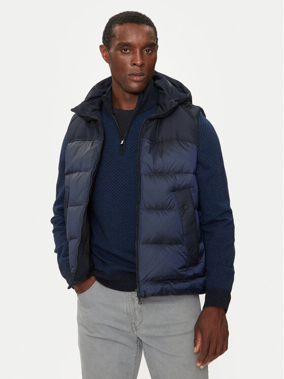 Paul&Shark Paul&Shark Sportski prsluk 14312671 Tamnoplava Regular Fit
