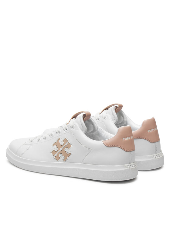 Tory Burch Tory Burch Снікерcи Double T Howell Court 149728 Білий